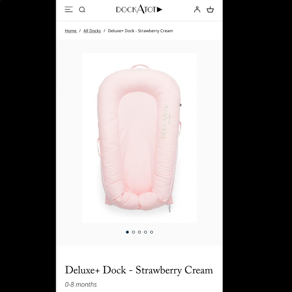 DockATot Deluxe+ w/ 2 covers